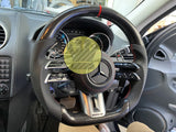 New Shape Carbon fiber Steering Wheel - A C CLA G GL E GLC GLA GLE GLS CLS C117 W17 E636