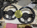 New Shape Carbon fiber Steering Wheel - A C CLA G GL E GLC GLA GLE GLS CLS C117 W17 E636