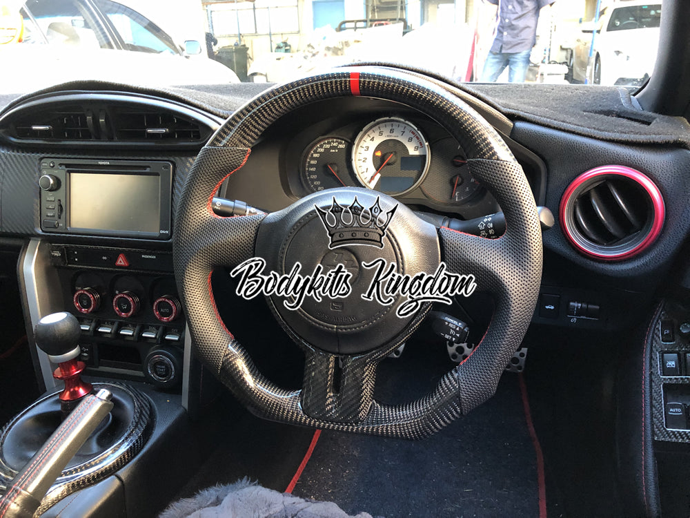 Toyota 86 carbon fiber deals steering wheel