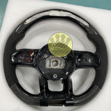 Updated Carbon fiber Steering Wheel with LED - A C CLA G GL E GLC GLA GLE GLS CLS C117 W176