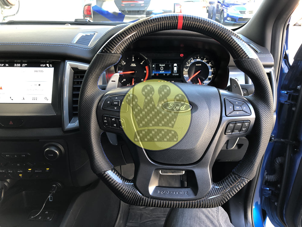 Raptor carbon fiber Steering wheel - Ranger Raptor PX2 PX3 – bodykit ...