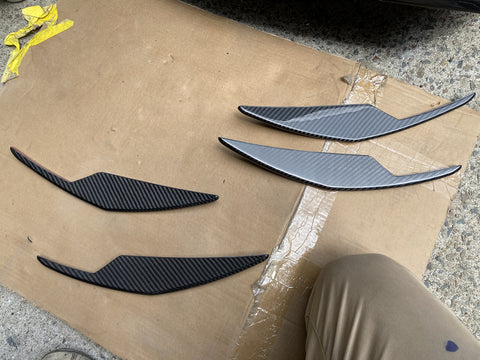 TTRS Carbon Fiber canards - 8S TT MK3