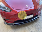 Carbon Fiber Front Lip - Model Y