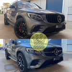 Gloss Black Canards - X253 C253 GLC SUV / Coupe (15-19)