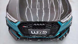 Karbel Dry Carbon Fiber Front Lip - 8V RS3