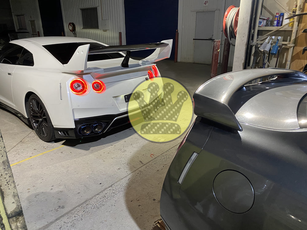 LBWK style carbon fiber wing - R35 GTR – bodykit kingdom