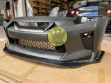 LB 1.5 style carbon fiber front lip - R35 GTR 17+