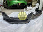 Type A Carbon Fiber Front Lip - Model Y