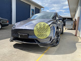 Type A Carbon Fiber Front Lip - Model Y