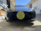 Type A Carbon Fiber Front Lip - Model Y