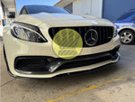 Carbon Fiber Lower Bumper Insert - W205 C205 C63s Sedan / Coupe