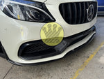 Carbon Fiber Lower Bumper Insert - W205 C205 C63s Sedan / Coupe