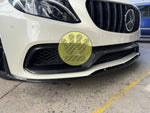 Carbon Fiber Lower Bumper Insert - W205 C205 C63s Sedan / Coupe