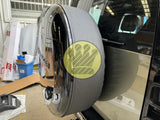 Gloss Black Spare Wheel Cover - Landrover Defender 110 90 Series