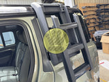 Black Side Mounted Ladder - Landrover Defender 110 Series