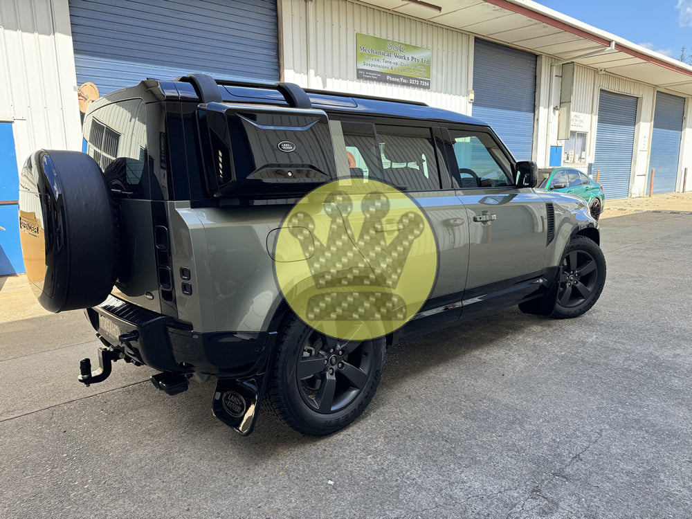 Black Side Mounted Cargo Box - Landrover Defender 110 Series – bodykit ...