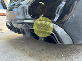 B Style Carbon Fiber Diffuser - W205 Sedan C63s C43 C300