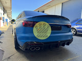 Karbel Pre-pregged Dry Carbon Fiber Lip Spoiler - S4 B9 B9.5