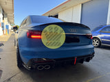 Karbel Pre-pregged Dry Carbon Fiber Lip Spoiler - S4 B9 B9.5