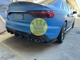 Karbel Pre-pregged Dry Carbon Fiber Lip Spoiler - S4 B9 B9.5