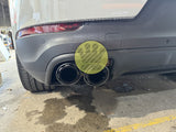 Twin outlet exhaust tips - Cayenne 9YA 9YB (2023Up)