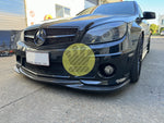 Carbon Fiber Front Lip - W204 C63 Sedan (Pre-facelift)