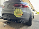 GLC63 Rear Diffuser with tips - C253 GLC Coupe (15-23)