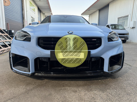 Pre-Pregged Dry M Performance Style Carbon Front Lip - G87 M2