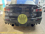 Carbon Fiber Ducktail Bootlid -  Evolution 10 Lancer CJ CF