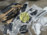 GLE63 style front bumper bar with grill - GLE GLE53 V167 C167