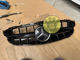 Gloss Black E63s Style Grill - W205 C205 C43 C300 C200