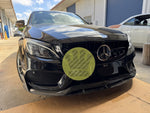 Gloss Black E63s Style Grill - W205 C205 C43 C300 C200