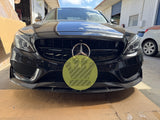 Gloss Black E63s Style Grill - W205 C205 C43 C300 C200