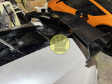 V style prepregged carbon fiber wing - LAMBORGHINI HURACAN