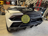 V style prepregged carbon fiber wing - LAMBORGHINI HURACAN