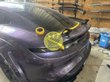 Dry Carbon Fiber GT4 Wing - Taycan