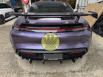 Dry Carbon Fiber GT4 Wing - Taycan