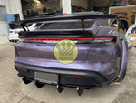 Dry Carbon Fiber GT4 Wing - Taycan
