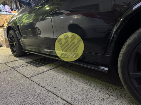 Carbon fiber side skirts extension - F15 X5 M Performance X5M