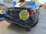S63 style Rear Bumper - W222 S Class