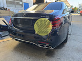 S63 style Rear Bumper - W222 S Class