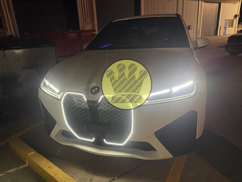 Gloss Black Grill with DRL LED - ix i20 i20 LCI