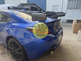 Swan Neck prepregged Carbon Fiber Adjustable Wing - GR86 ZN8 / BRZ ZD8