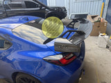 Swan Neck prepregged Carbon Fiber Adjustable Wing - GR86 ZN8 / BRZ ZD8
