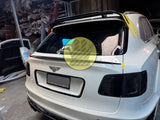 M style carbon fiber Tailgate spoiler - Bentayga