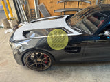 Black Series style prepregged Carbon Fiber Bonnet - C190 R190 AMG GT GTS Facelifted (15-24)