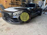Black Series style prepregged Carbon Fiber Bonnet - C190 R190 AMG GT GTS Facelifted (15-24)