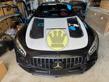 Black Series style prepregged Carbon Fiber Bonnet - C190 R190 AMG GT GTS Facelifted (15-24)