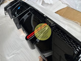 Gloss black rear diffuser with brake light - G26 4 Series
