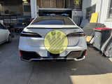 Gloss black lip spoiler - i7 G70